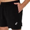 ASICS SILVER 2N1 5IN SHORT ASICS SILVER 2N1 5IN SHORT