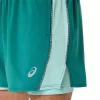 ASICS SILVER 2N1 5IN SHORT ASICS SILVER 2N1 5IN SHORT