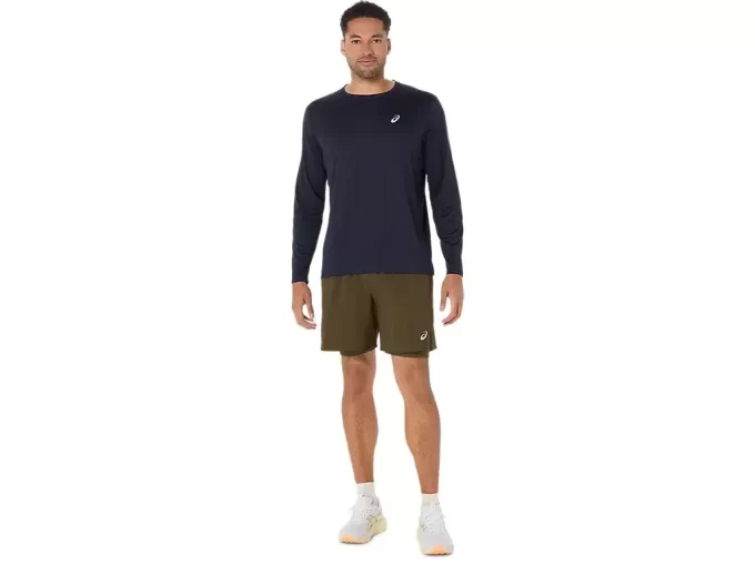 ASICS SILVER 2N1 7IN SHORT ASICS SILVER 2N1 7IN SHORT
