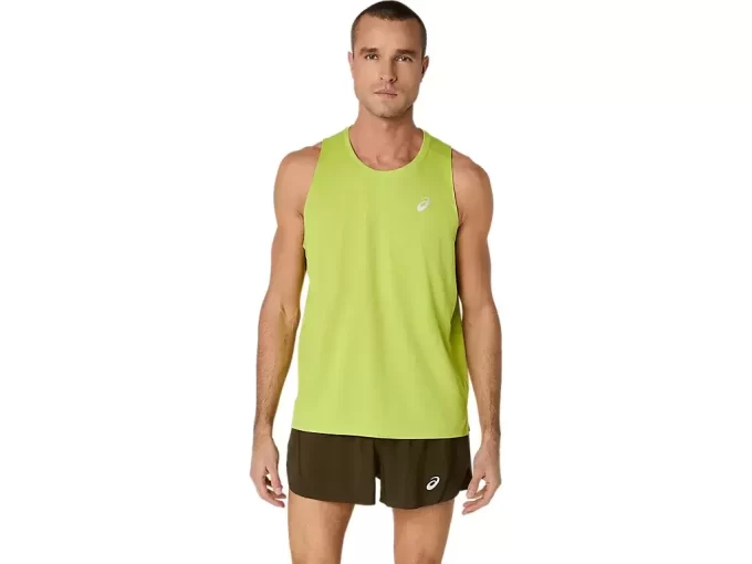 ASICS SILVER SINGLET ASICS SILVER SINGLET