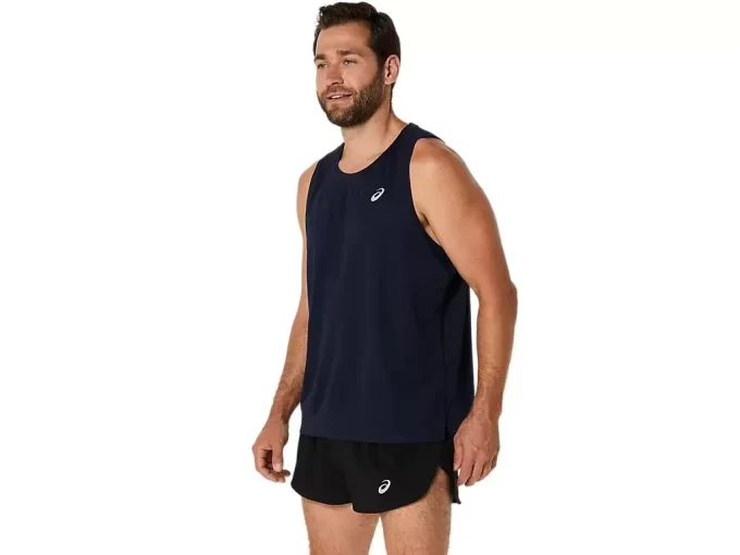 ASICS SILVER SINGLET ASICS SILVER SINGLET