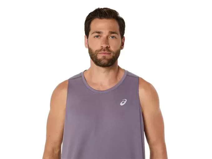 ASICS SILVER SINGLET ASICS SILVER SINGLET