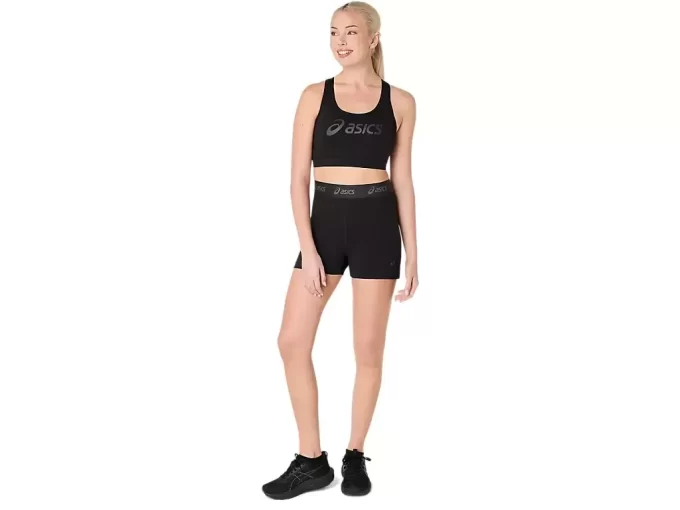 Colanți esențiali ASICS cu logo de 3 inci Colanți esențiali ASICS cu logo de 3 inci