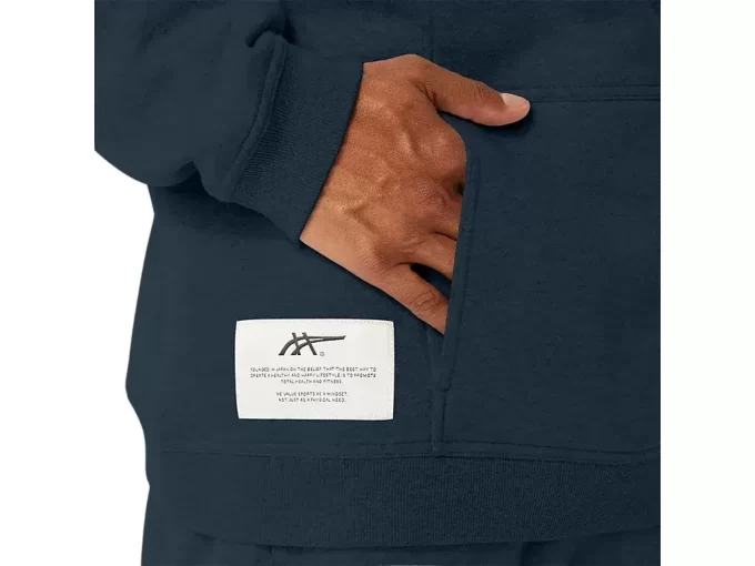 Hanorac ASICS SUNDAY SANA din fleece pentru bărbați Hanorac ASICS SUNDAY SANA din fleece pentru bărbați
