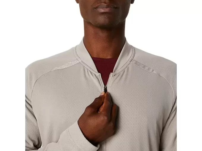 Jachetă ACTIBREEZE JACQUARD GRID cu fermoar complet Jachetă ACTIBREEZE JACQUARD GRID cu fermoar complet