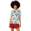 METARUN SHIBORI TOP mânecă scurtă METARUN SHIBORI TOP mânecă scurtă