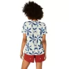 METARUN SHIBORI TOP mânecă scurtă METARUN SHIBORI TOP mânecă scurtă