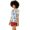 METARUN SHIBORI TOP mânecă scurtă METARUN SHIBORI TOP mânecă scurtă