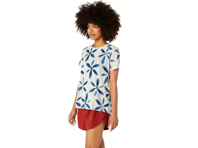 METARUN SHIBORI TOP mânecă scurtă METARUN SHIBORI TOP mânecă scurtă