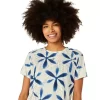 METARUN SHIBORI TOP mânecă scurtă METARUN SHIBORI TOP mânecă scurtă