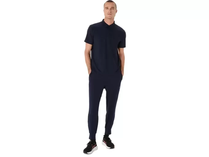 PANTALONI JOGGER DIN TRICOTAJ ELASTIC PANTALONI JOGGER DIN TRICOTAJ ELASTIC