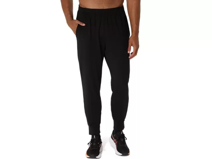 PANTALONI JOGGER DIN TRICOTAJ ELASTIC PANTALONI JOGGER DIN TRICOTAJ ELASTIC
