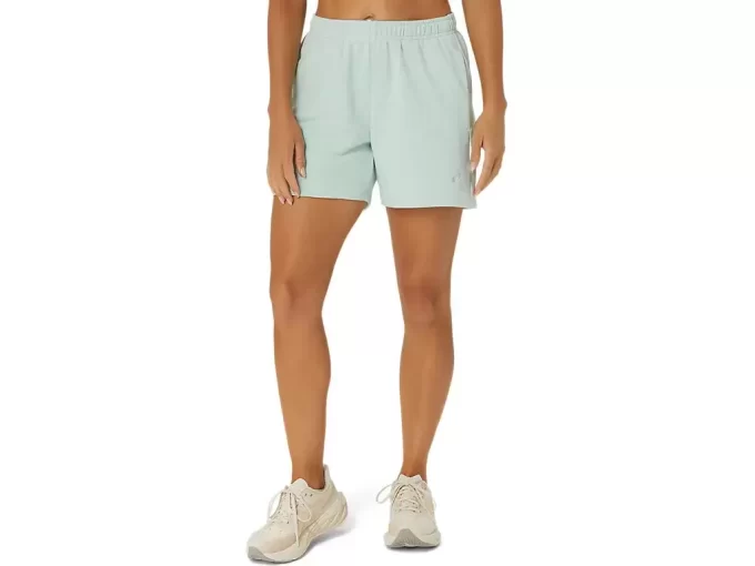 Pantaloni scurți French Terry de 5 inch pentru femei Pantaloni scurți French Terry de 5 inch pentru femei