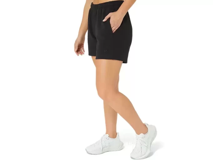 Pantaloni scurți French Terry de 5 inch pentru femei Pantaloni scurți French Terry de 5 inch pentru femei