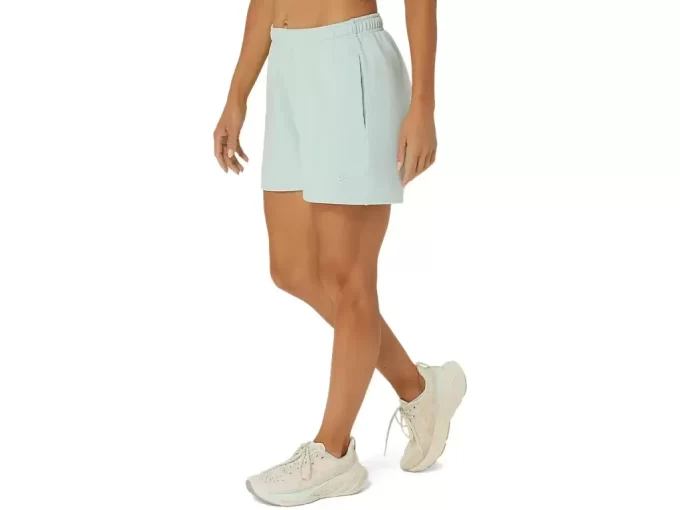 Pantaloni scurți French Terry de 5 inch pentru femei Pantaloni scurți French Terry de 5 inch pentru femei