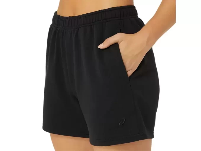 Pantaloni scurți French Terry de 5 inch pentru femei Pantaloni scurți French Terry de 5 inch pentru femei