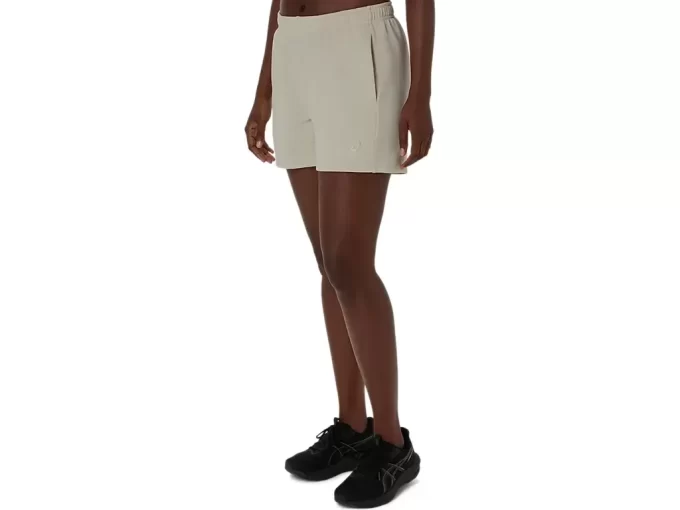 Pantaloni scurți French Terry de 5 inch pentru femei Pantaloni scurți French Terry de 5 inch pentru femei