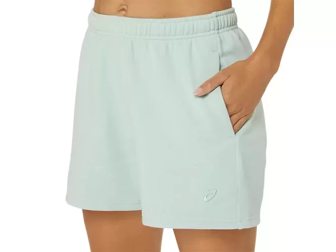 Pantaloni scurți French Terry de 5 inch pentru femei Pantaloni scurți French Terry de 5 inch pentru femei