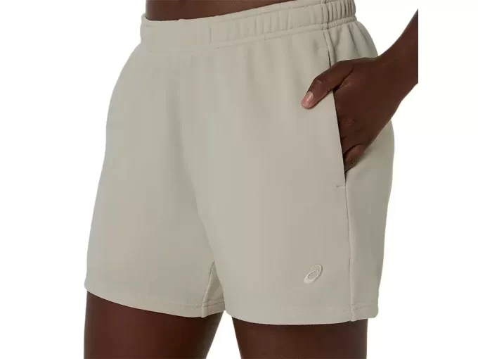 Pantaloni scurți French Terry de 5 inch pentru femei Pantaloni scurți French Terry de 5 inch pentru femei