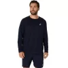 TOP ASICS ARGINTIU CU MÂNECĂ LUNGĂ