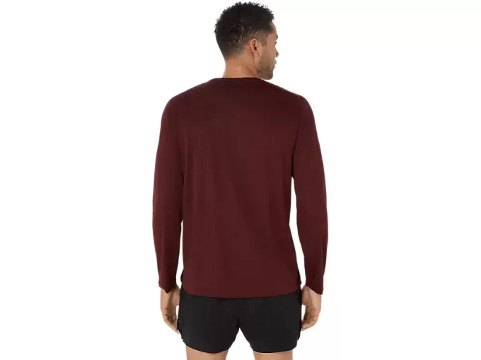 TOP ASICS ARGINTIU CU MÂNECĂ LUNGĂ