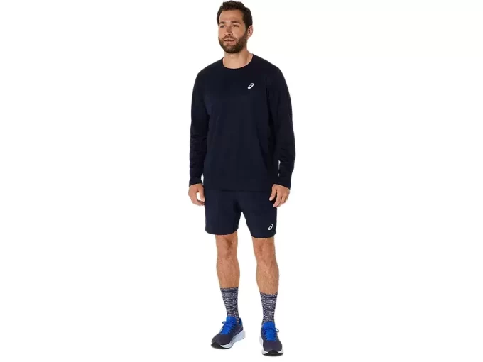 TOP ASICS ARGINTIU CU MÂNECĂ LUNGĂ