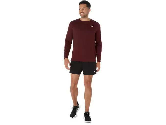 TOP ASICS ARGINTIU CU MÂNECĂ LUNGĂ