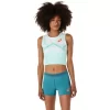 TOP CROPPED CU ȘI PIELE