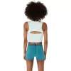 TOP CROPPED CU ȘI PIELE