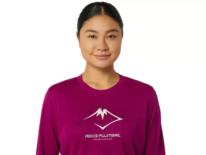 TOP CU MÂNECĂ LUNGĂ ȘI LOGO FUJITRAIL