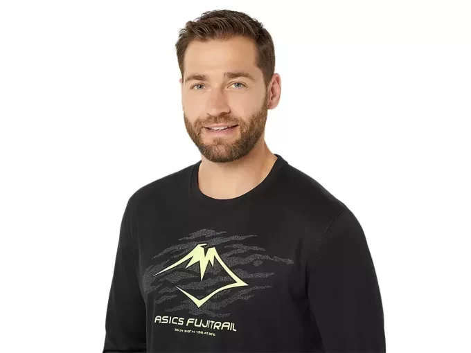 TOP CU MÂNECĂ LUNGĂ ȘI LOGO FUJITRAIL TOP CU MÂNECĂ LUNGĂ ȘI LOGO FUJITRAIL