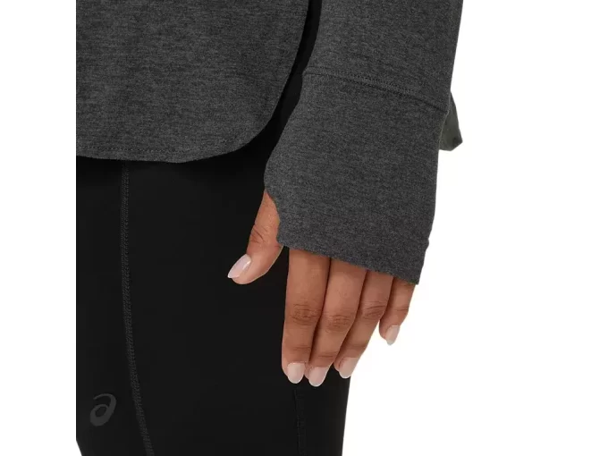 TOP CU MÂNECĂ LUNGĂ PENTRU DAMĂ, COLOR HEATHER TOP CU MÂNECĂ LUNGĂ PENTRU DAMĂ, COLOR HEATHER