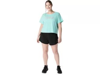 TOP CU MÂNECĂ SCURTĂ ASICS DAISY CROP PENTRU DAMĂ