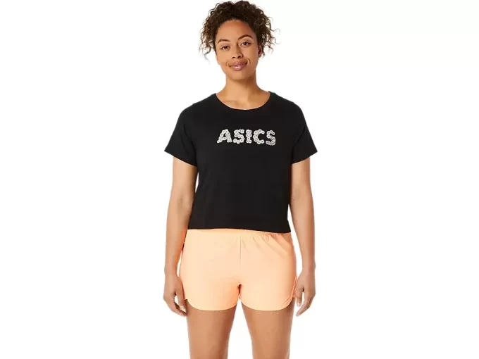 TOP CU MÂNECĂ SCURTĂ ASICS DAISY CROP PENTRU DAMĂ TOP CU MÂNECĂ SCURTĂ ASICS DAISY CROP PENTRU DAMĂ