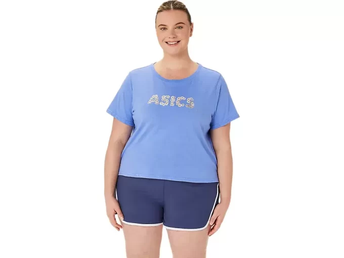 TOP CU MÂNECĂ SCURTĂ ASICS DAISY CROP PENTRU DAMĂ TOP CU MÂNECĂ SCURTĂ ASICS DAISY CROP PENTRU DAMĂ