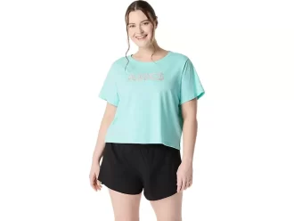 TOP CU MÂNECĂ SCURTĂ ASICS DAISY CROP PENTRU DAMĂ