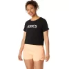 TOP CU MÂNECĂ SCURTĂ ASICS DAISY CROP PENTRU DAMĂ TOP CU MÂNECĂ SCURTĂ ASICS DAISY CROP PENTRU DAMĂ