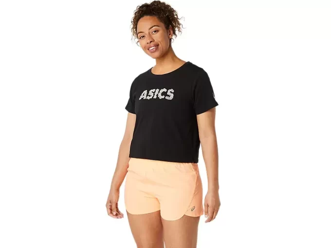 TOP CU MÂNECĂ SCURTĂ ASICS DAISY CROP PENTRU DAMĂ TOP CU MÂNECĂ SCURTĂ ASICS DAISY CROP PENTRU DAMĂ