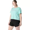 TOP CU MÂNECĂ SCURTĂ ASICS DAISY CROP PENTRU DAMĂ TOP CU MÂNECĂ SCURTĂ ASICS DAISY CROP PENTRU DAMĂ