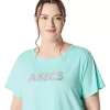 TOP CU MÂNECĂ SCURTĂ ASICS DAISY CROP PENTRU DAMĂ TOP CU MÂNECĂ SCURTĂ ASICS DAISY CROP PENTRU DAMĂ