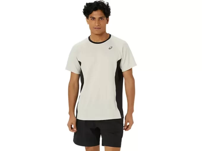 TOP CU MÂNECĂ SCURTĂ DIN TRICOT ACTIBREEZE TOP CU MÂNECĂ SCURTĂ DIN TRICOT ACTIBREEZE