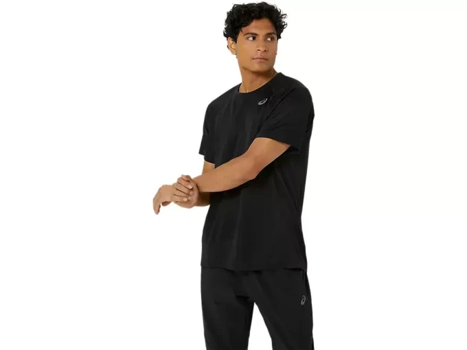 TOP CU MÂNECĂ SCURTĂ DIN TRICOT ACTIBREEZE TOP CU MÂNECĂ SCURTĂ DIN TRICOT ACTIBREEZE