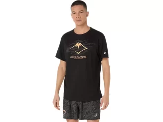 TOP CU MÂNECĂ SCURTĂ ȘI LOGO FUJITRAIL