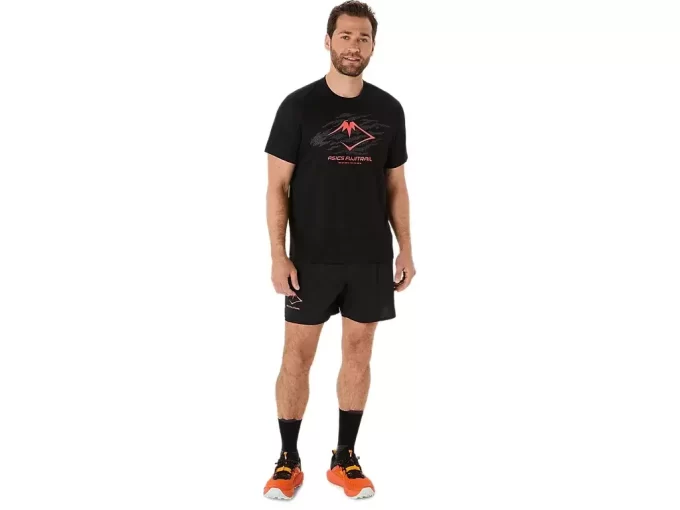 TOP CU MÂNECĂ SCURTĂ ȘI LOGO FUJITRAIL TOP CU MÂNECĂ SCURTĂ ȘI LOGO FUJITRAIL