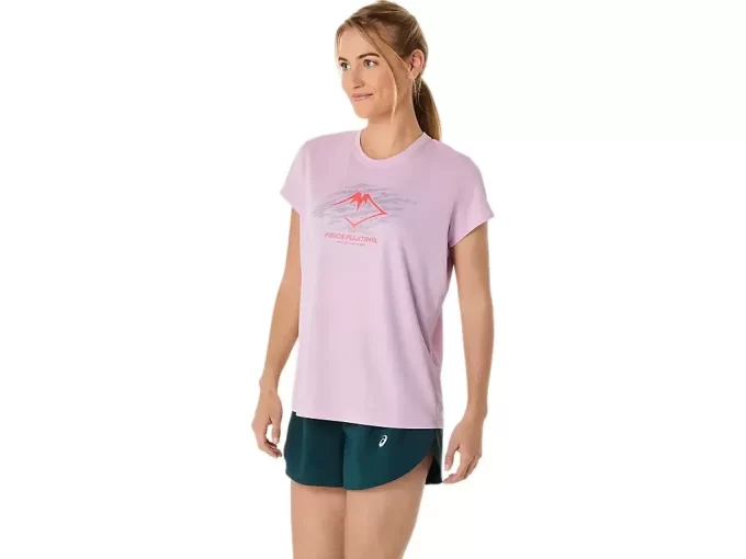 TOP CU MÂNECĂ SCURTĂ ȘI LOGO FUJITRAIL TOP CU MÂNECĂ SCURTĂ ȘI LOGO FUJITRAIL