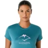 TOP CU MÂNECĂ SCURTĂ ȘI LOGO FUJITRAIL TOP CU MÂNECĂ SCURTĂ ȘI LOGO FUJITRAIL