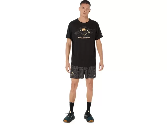TOP CU MÂNECĂ SCURTĂ ȘI LOGO FUJITRAIL TOP CU MÂNECĂ SCURTĂ ȘI LOGO FUJITRAIL