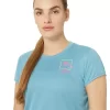 TOP CU MÂNECĂ SCURTĂ ȘI LOGO FUJITRAIL PENTRU DAMĂ TOP CU MÂNECĂ SCURTĂ ȘI LOGO FUJITRAIL PENTRU DAMĂ