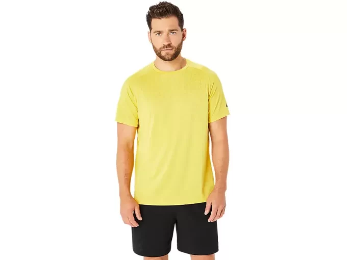 TOP CU MÂNECĂ SCURTĂ JACQUARD ACTIBREEZE TOP CU MÂNECĂ SCURTĂ JACQUARD ACTIBREEZE