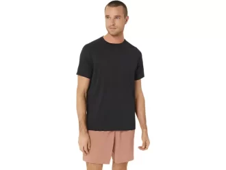 TOP CU MÂNECĂ SCURTĂ JACQUARD ACTIBREEZE